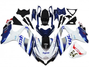 Tyco Benutzerdefinierter Glanzstil 2008-2010 Suzuki GSXR 600-750 Motorrad Verkleidung