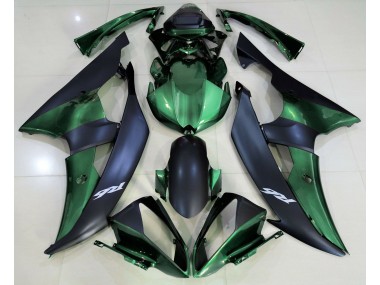 Waldgrün & Matt Schwarz 2008-2016 Yamaha R6 Motorrad Verkleidung