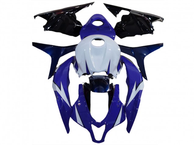 Zwei Blau 2009-2012 Honda CBR600RR Motorrad Verkleidung Zwei Blau 2009-2012 Honda CBR600RR Motorrad Verkleidung